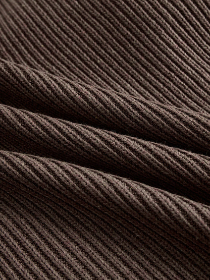 Robe pull à volants — Douce, chaude & romantique