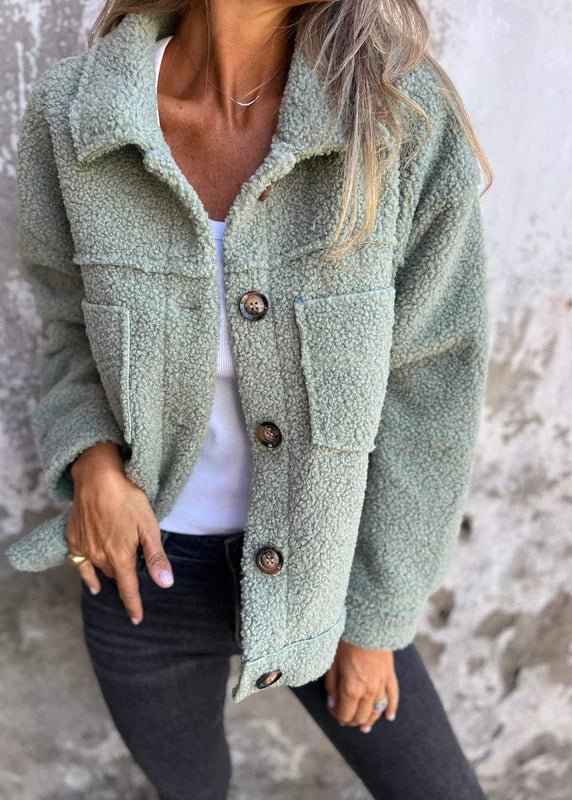 Sophie | Manteau court en laine