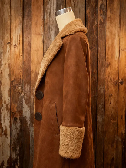 Guylène™ Manteau en Fourrure Douce