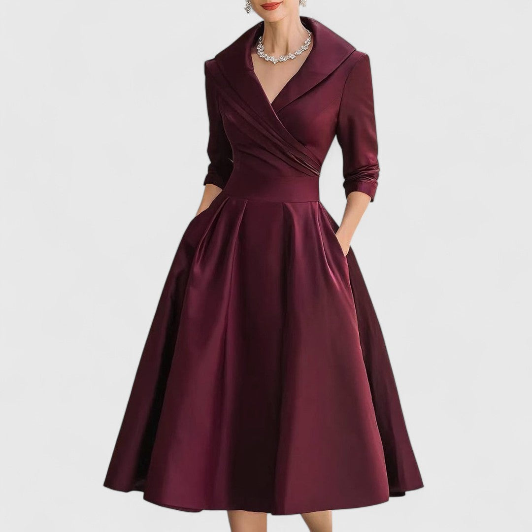 Marley Quinn | Elegant Midi Robe
