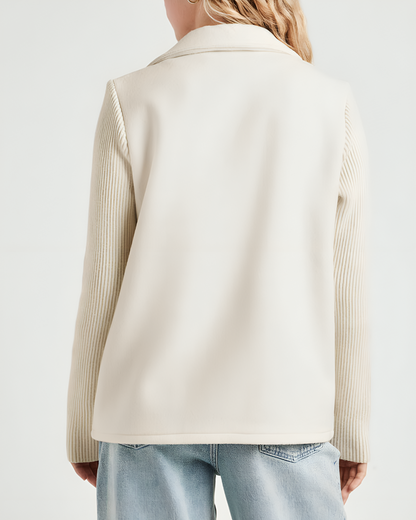 Camela™ Blazer à Manches Tricotées