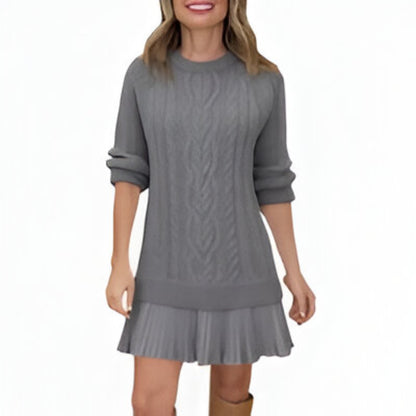 Gaëlle™ Robe Pull en Maille