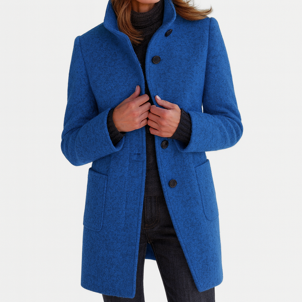 Leviana | Manteau pour femme à col montant