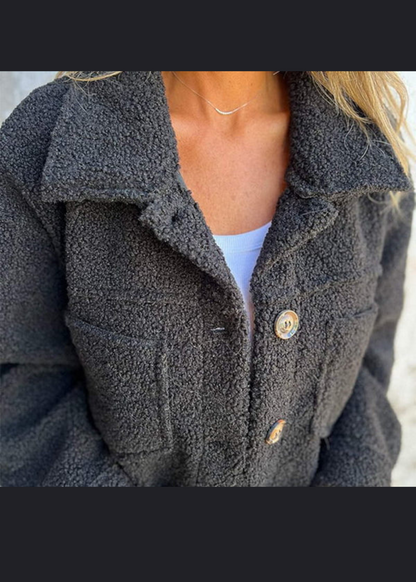 Sophie | Manteau court en laine