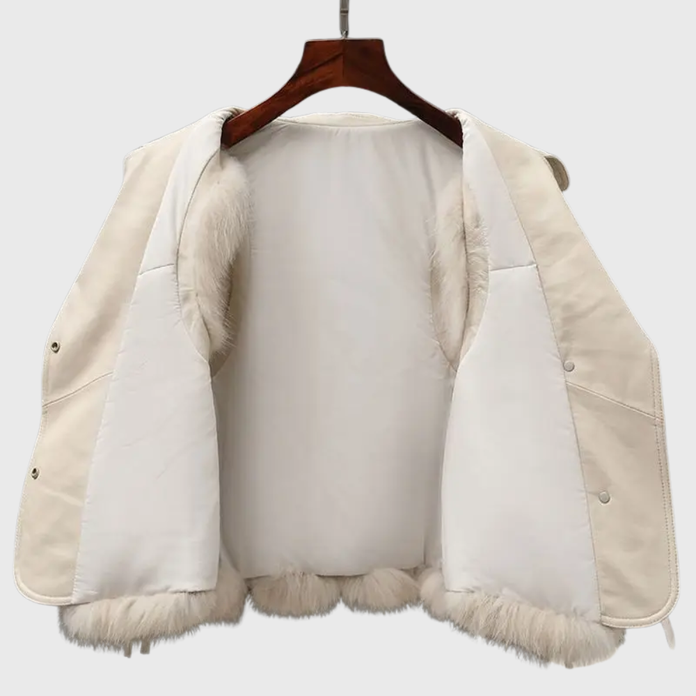 Gilet en cuir élégant