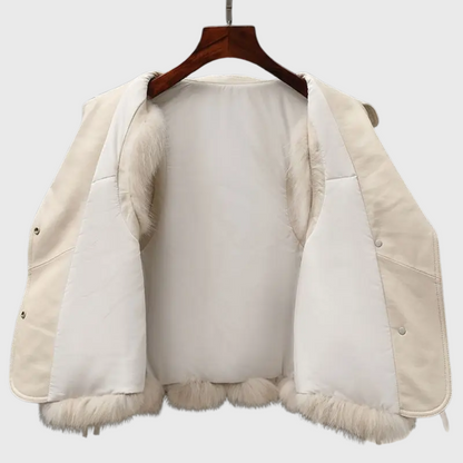 Gilet en cuir élégant