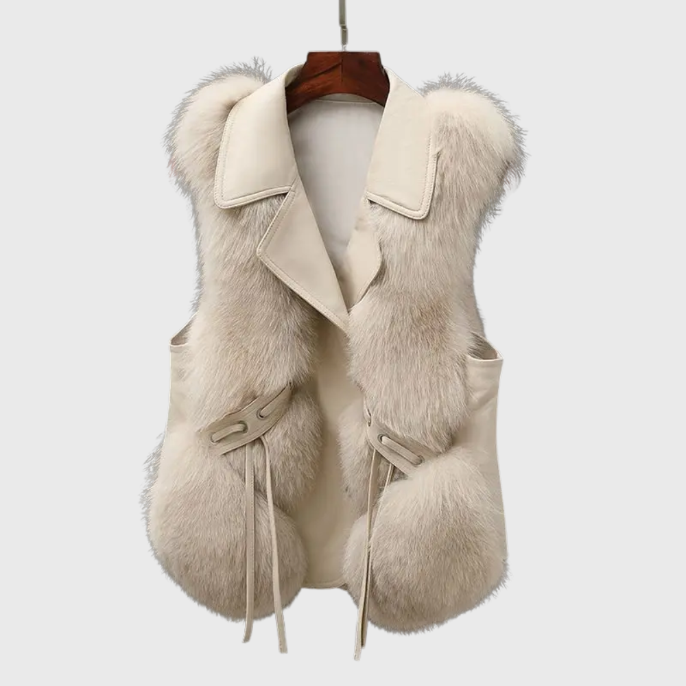 Gilet en cuir élégant