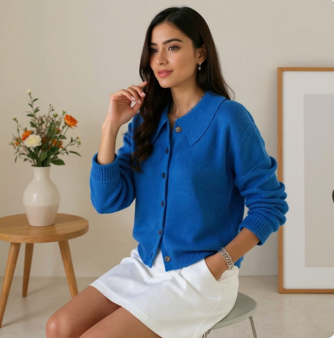 Aurélise™ | Pull Col Élégant